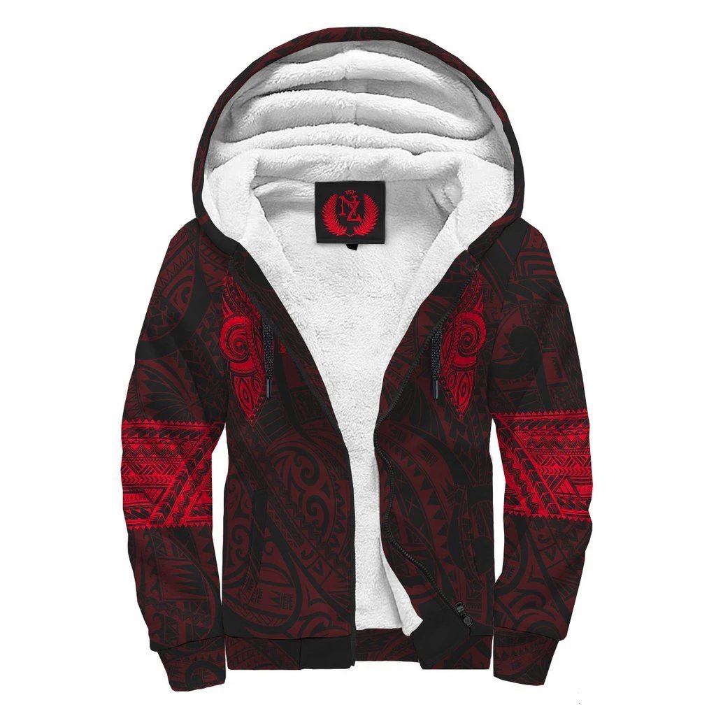 aotearoa-tattoo-sherpa-hoodie-red