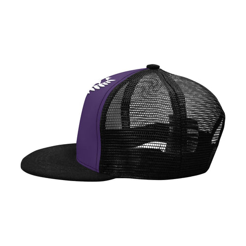 Custom - Lest We Forget Silver Fern Anzac Trucker Hat Personal Signature - Purple - Vibe Hoodie