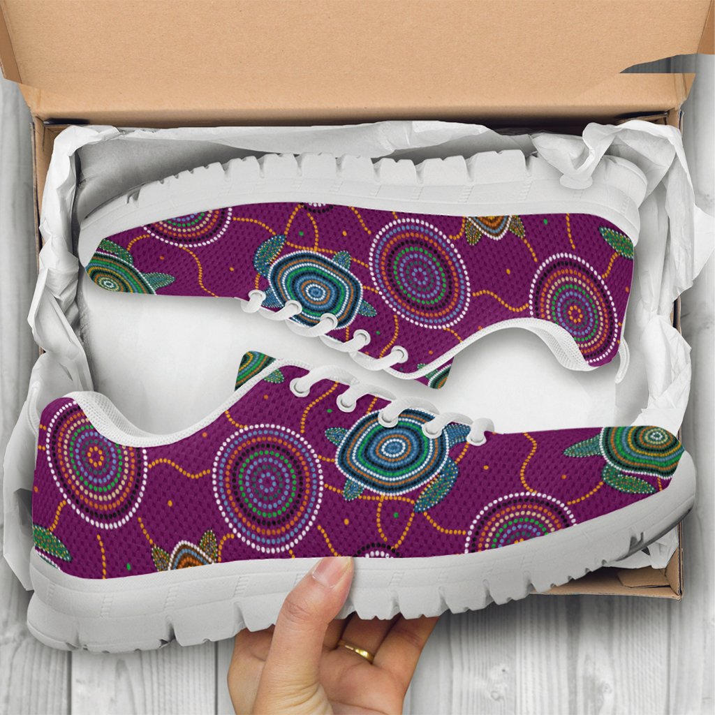 sneaker-aboriginal-turtle-purple-australia-dot-patterns
