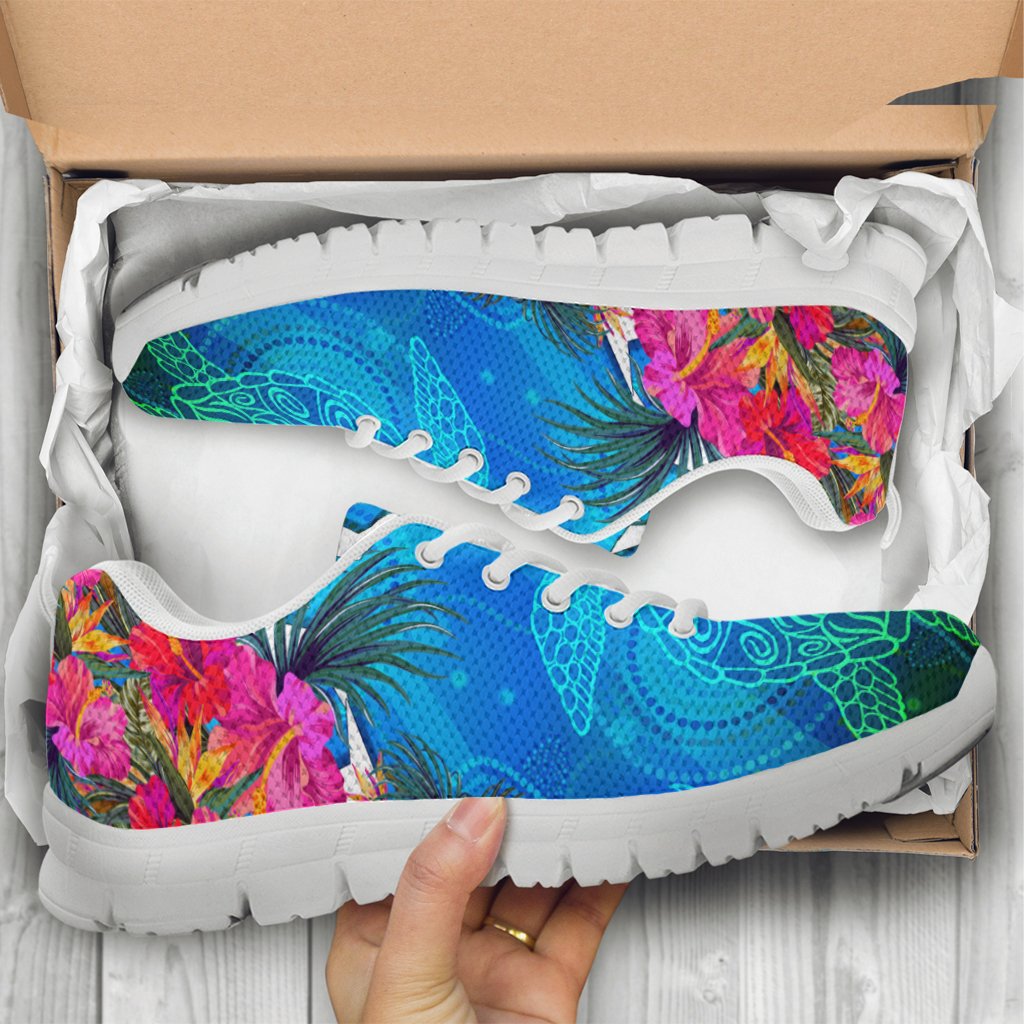 sneaker-torres-strait-blue-sea-with-hibiscus