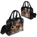 Aboriginal Shoulder Handbag - Lizard Sunshine - Vibe Hoodie