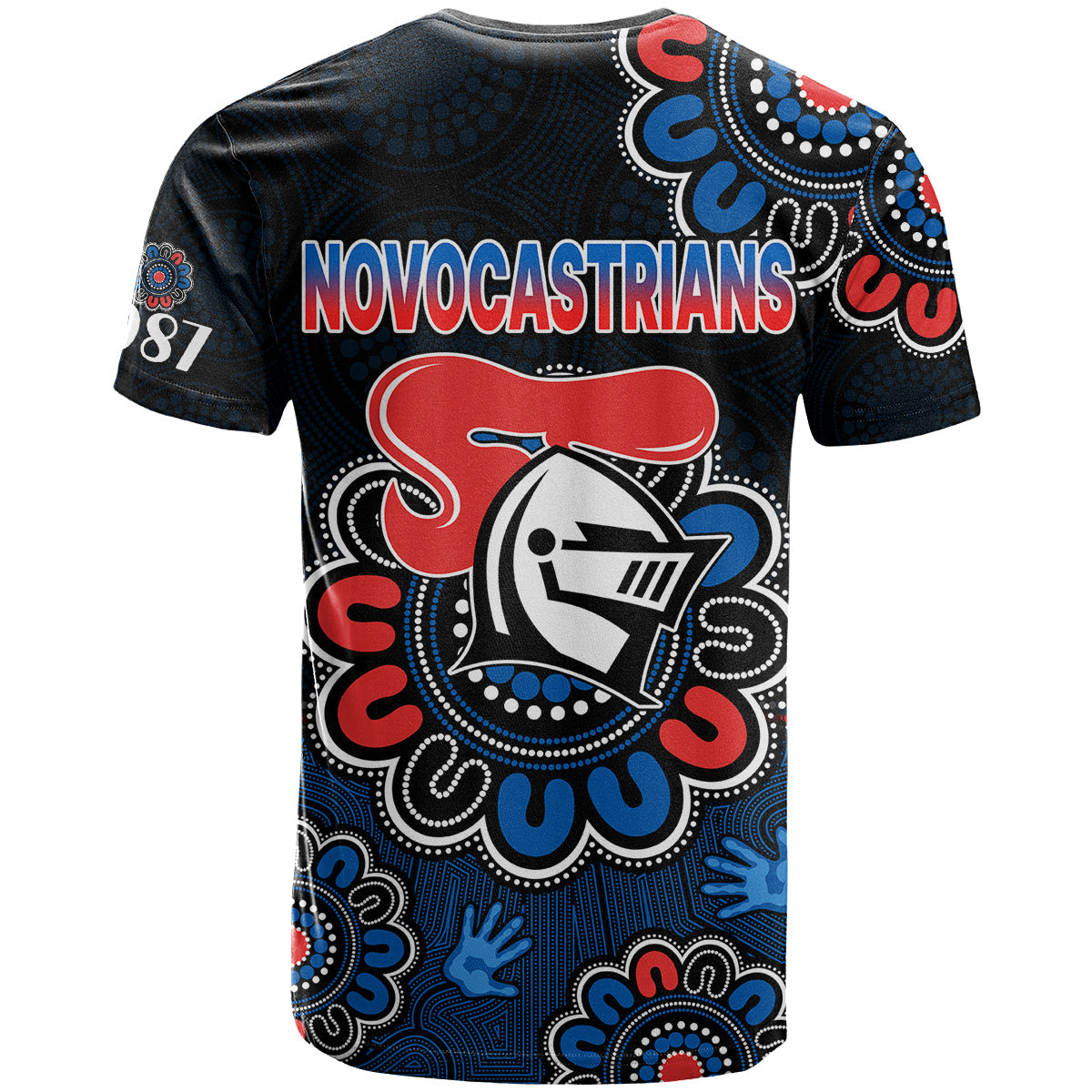 nrl-newcastle-knights-rugby-novocastrians-1987-aboriginal-t-shirt