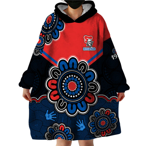 nrl-newcastle-knights-rugby-novocastrians-1987-aboriginal-wearable-blanket-hoodie