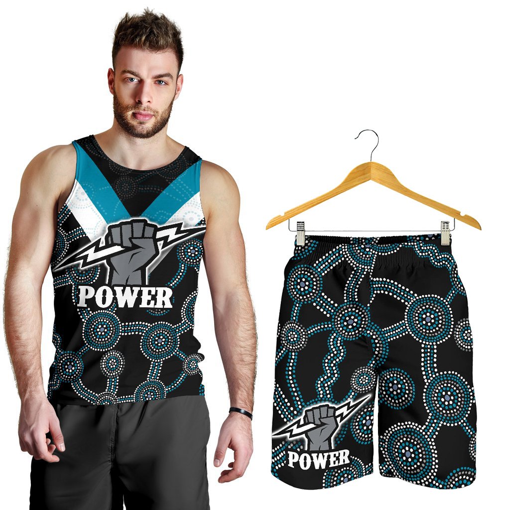 combo-men-tank-top-and-men-short-port-adelaide-power