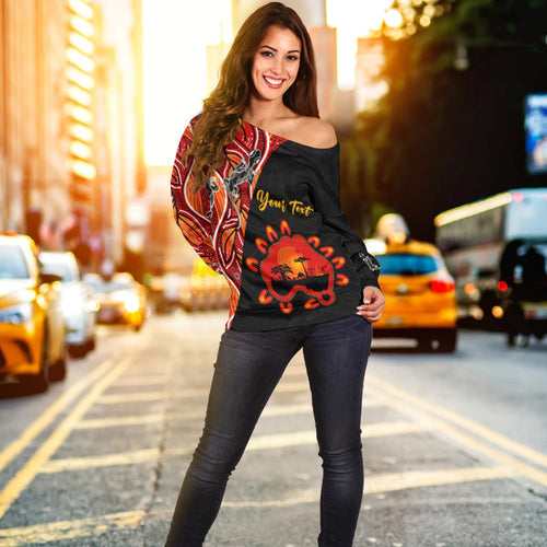 custom-personalised-australia-map-off-shoulder-sweater-aussie-kangaroo-aboriginal