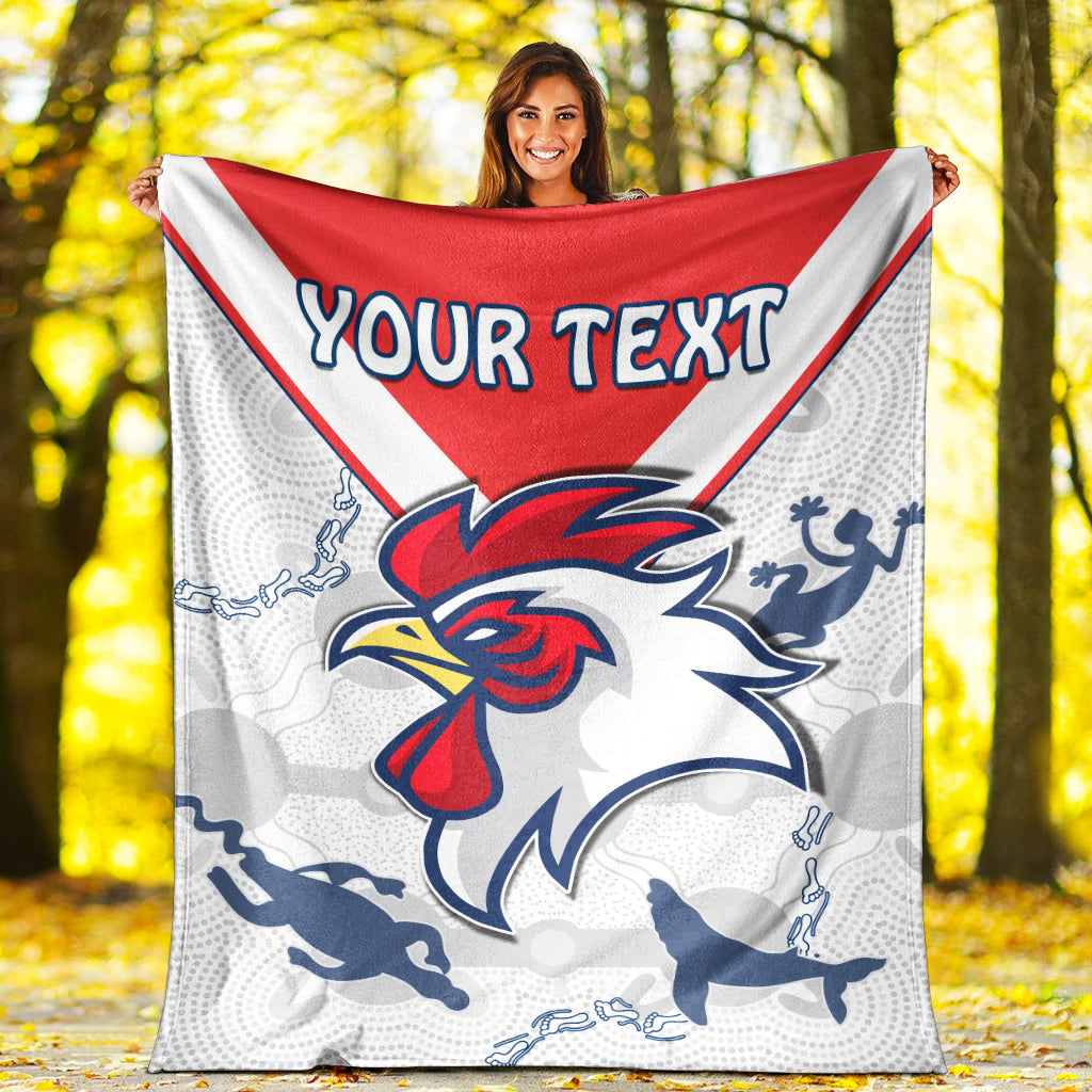 custom-personalised-roosters-premium-blanket-sydney-indigenous-version-white