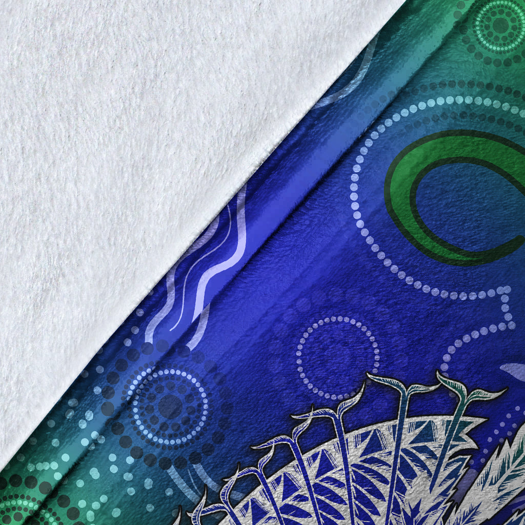 torres-strait-islands-premium-blanket-aboriginal-art-lizard-symbol-peace
