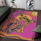 aboriginal-lizard-area-rug-tree-on-the-hill-sunshine