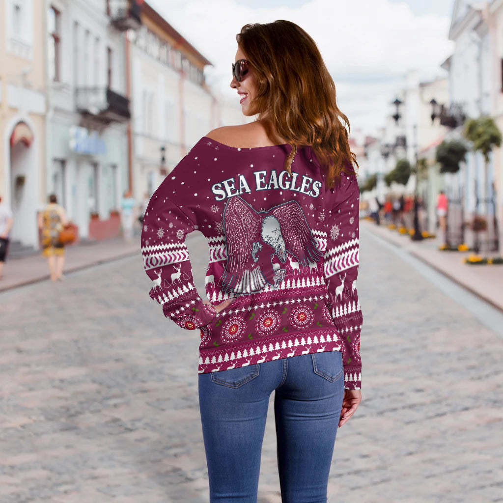 sea-eagles-off-shoulder-sweater-christmas-manly-warringah