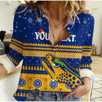 custom-personalised-eels-unique-women-casual-shirt-merry-christmas-parramatta
