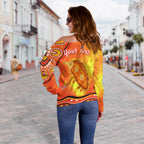 custom-personalised-echidna-aboriginal-off-shoulder-sweater-australian-animal