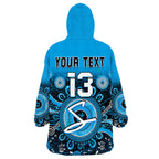 custom-text-and-number-adelaide-strikers-wearable-blanket-hoodie-aboriginal-sunshine