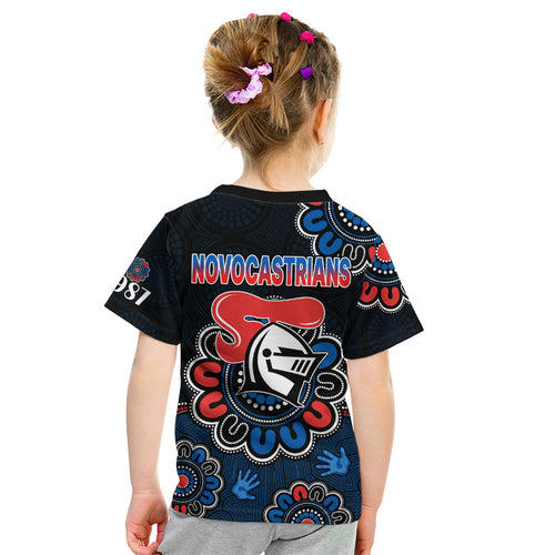 nrl-newcastle-knights-rugby-novocastrians-1987-aboriginal-kid-t-shirt