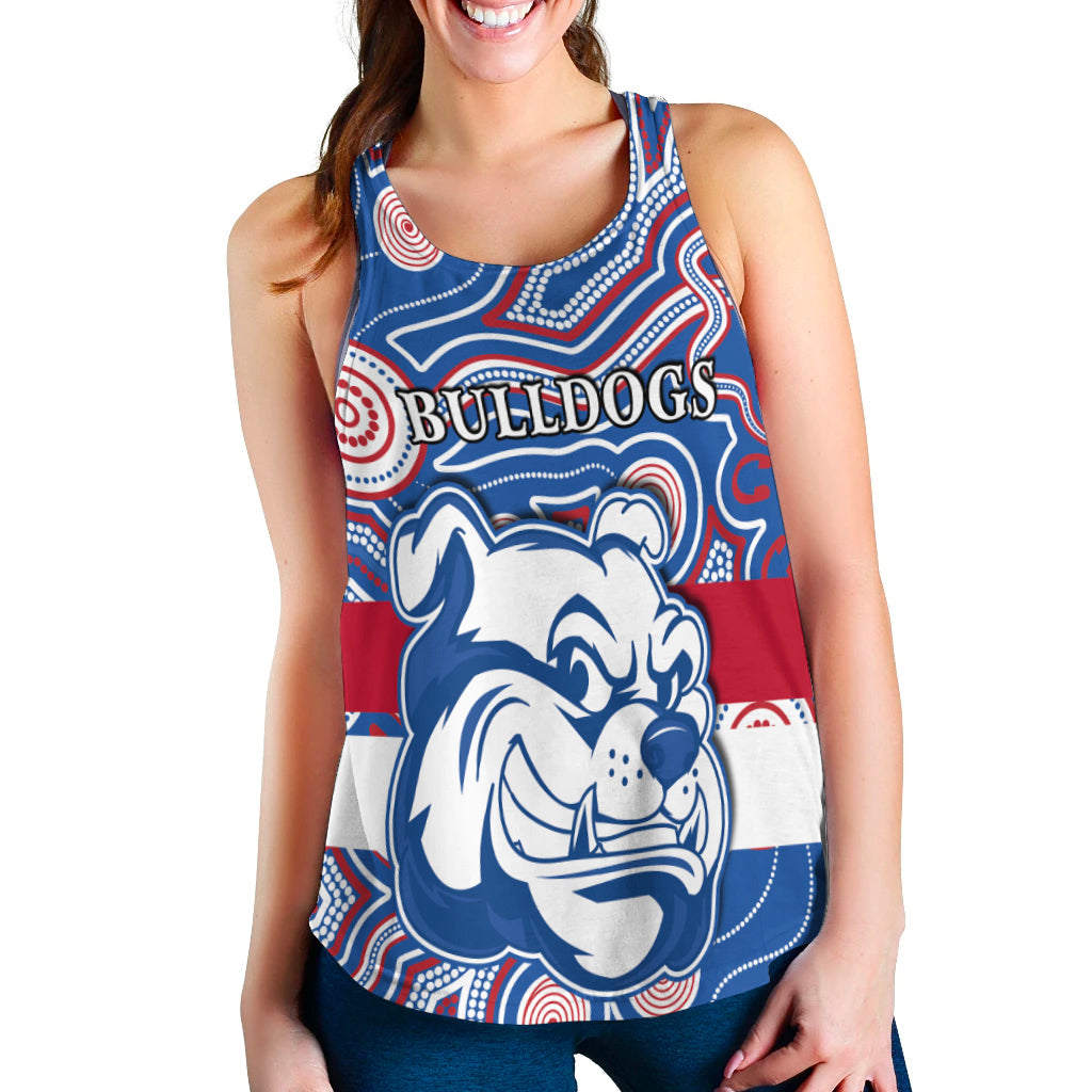 bulldogs-champion-2021-women-racerback-tank-western-indigenous-always-proud