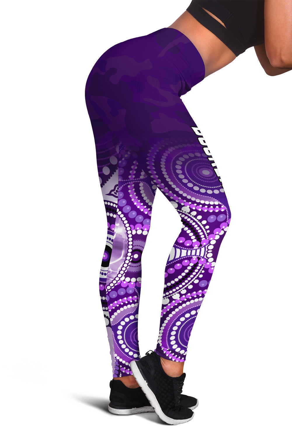 dockers-anzac-2022-women-leggings-fremantle-football-aboriginal-poppy-flowers