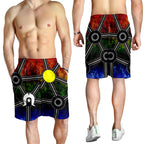 naidoc-week-2021-men-shorts-aboriginal-geometric-style