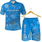 combo-polo-shirt-and-men-short-strikers-indigenous-blue-energy