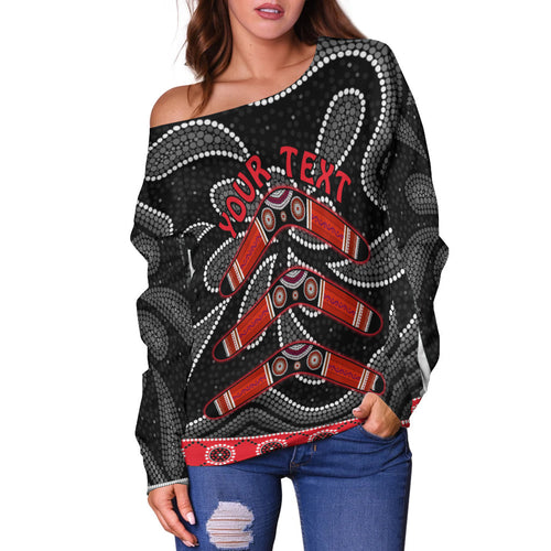 custom-personalised-aboriginal-boomerang-off-shoulder-sweater-kangaroo-australia