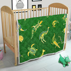 aboriginal-art-premium-quilt-animals-australia-version-green
