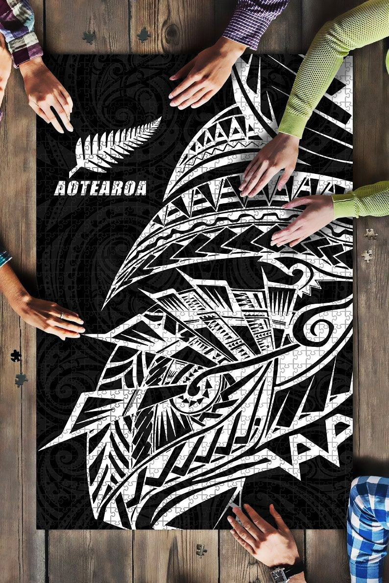 new-zealand-maori-tattoo-jigsaw-puzzle-polynesian-style-black