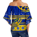 custom-personalised-eels-unique-off-shoulder-waist-wrap-top-merry-christmas-parramatta