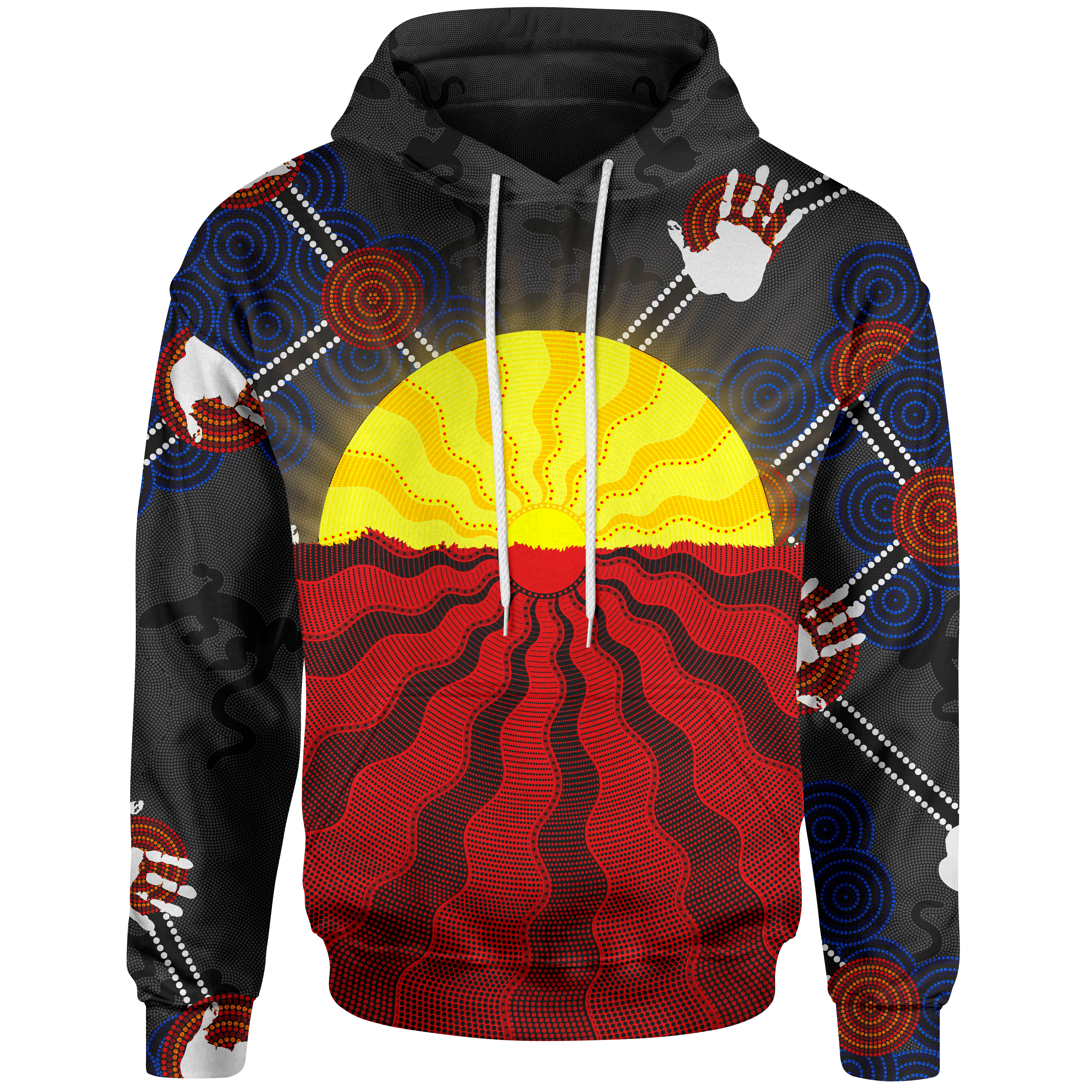 aboriginal-kid-hoodie-aboriginal-lives-matter-flag-sun-dot-paintingfor-kid