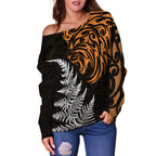 leo-zodiac-style-maori-off-shoulder-sweater-orange-lion