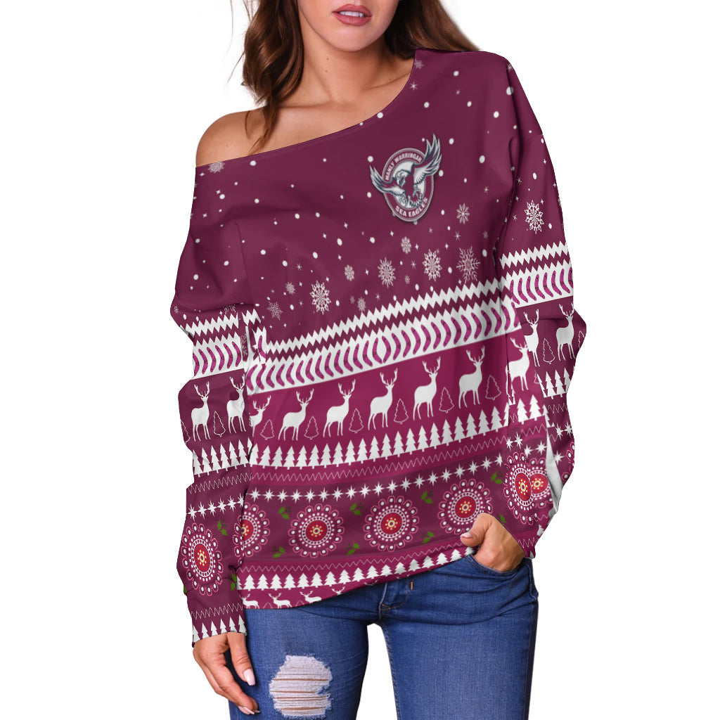sea-eagles-off-shoulder-sweater-christmas-manly-warringah