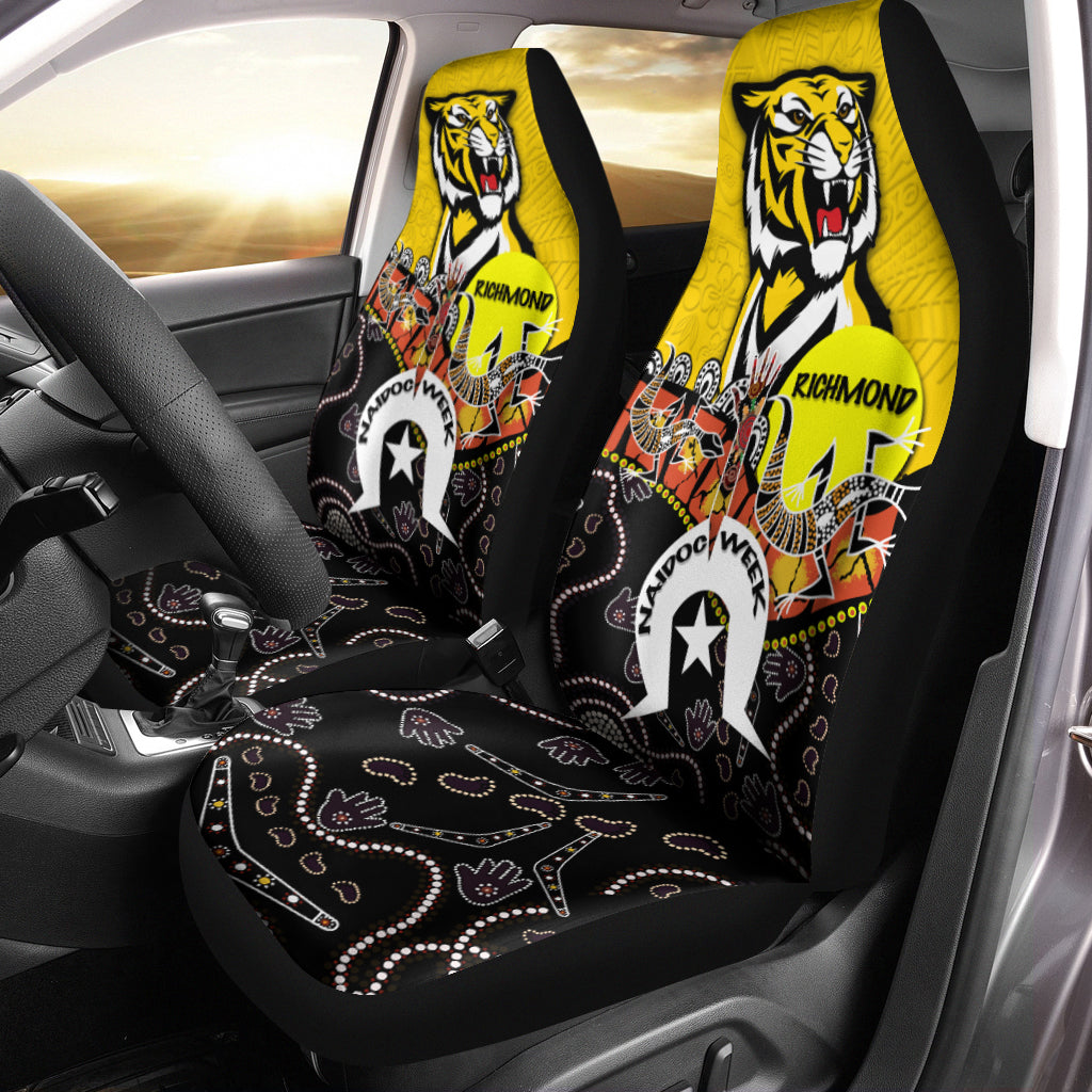 richmond-naidoc-week-car-seat-covers-indigenous-tigers-lt4