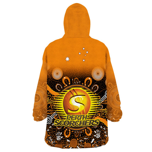 perth-scorchers-wearable-blanket-hoodie-aboriginal-sunshine