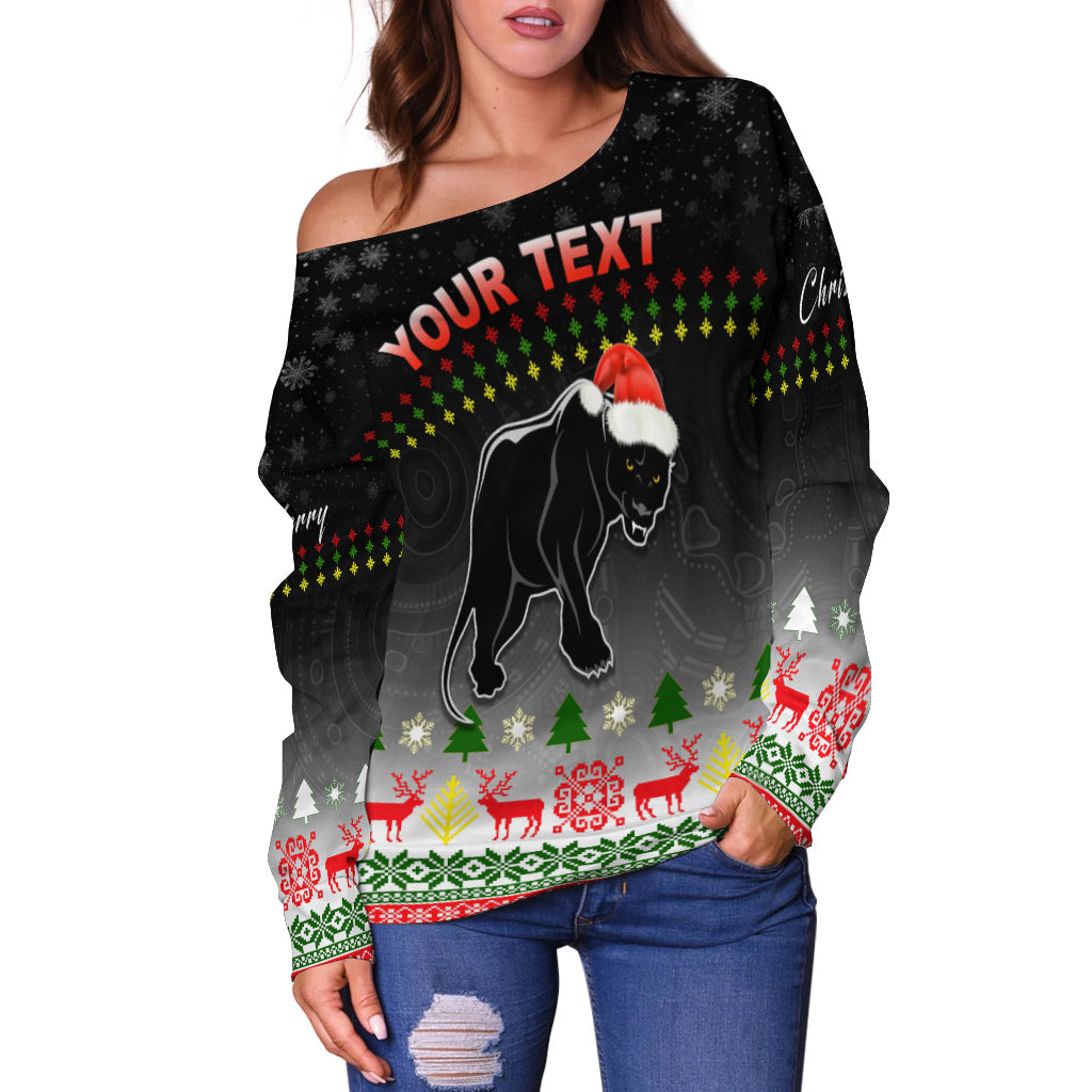 custom-personalised-penrith-panthers-off-shoulder-sweater-merry-christmas-2021-indigenous