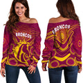 Broncos Indigenous Off Shoulder Sweater LT13 - Vibe Hoodie