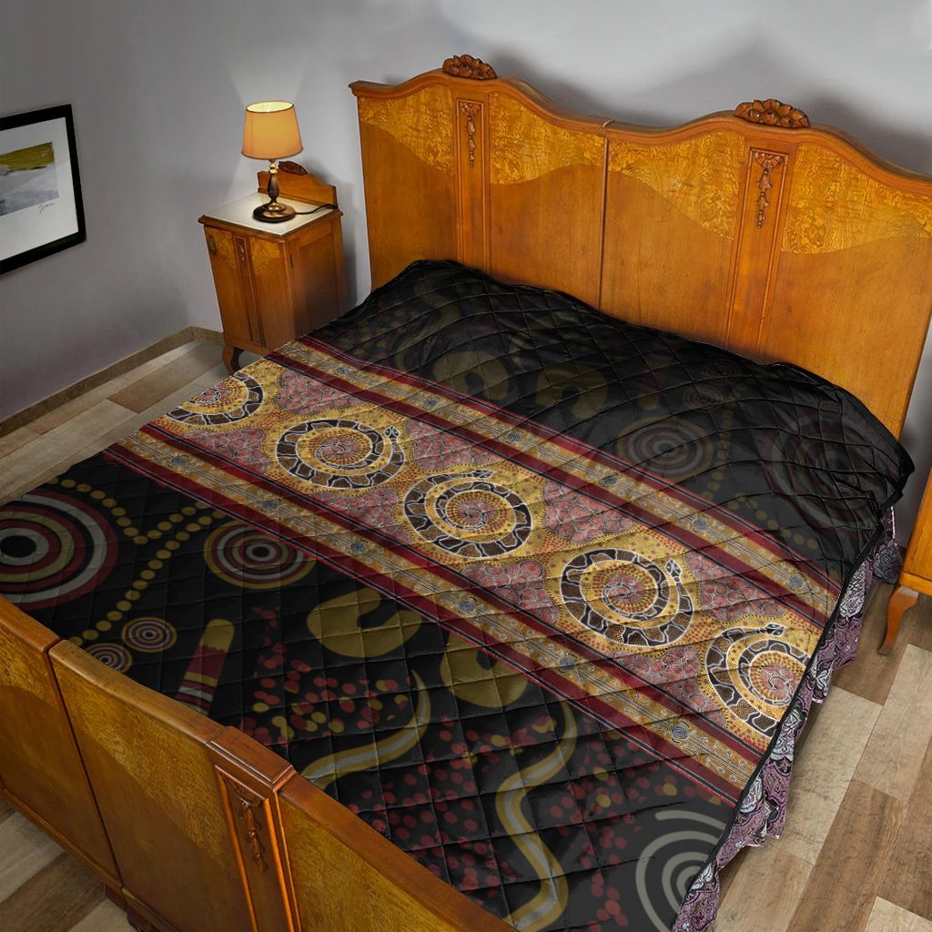 quilts-snake-dot-panting-art