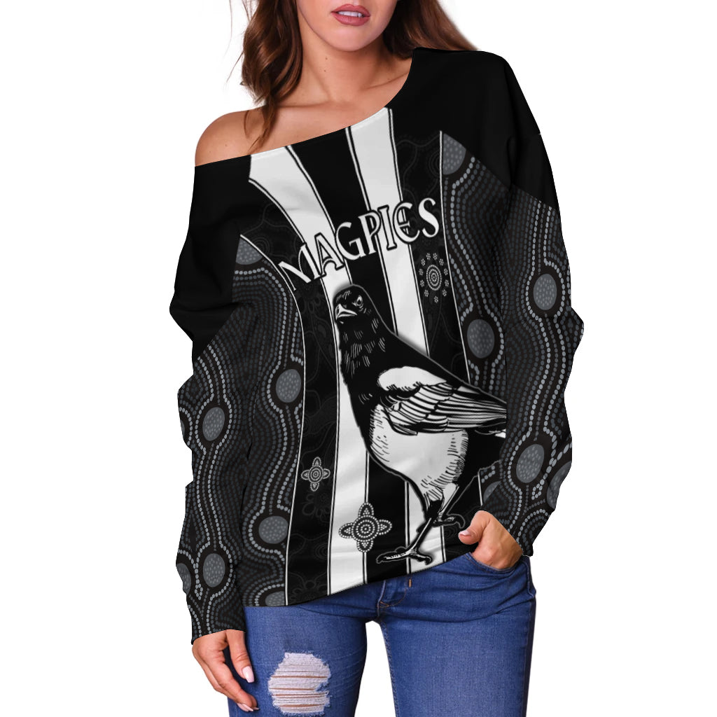 magpies-indigenous-off-shoulder-sweater-we-are-the-champions