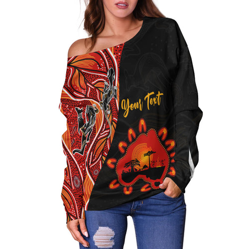 custom-personalised-australia-map-off-shoulder-sweater-aussie-kangaroo-aboriginal