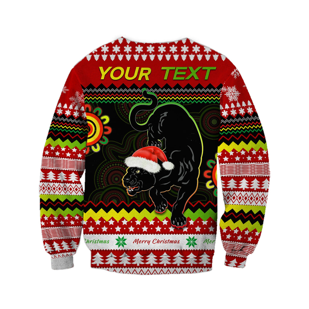custom-personalised-panthers-christmas-sweatshirt-penrith-snow-mix-indigenous