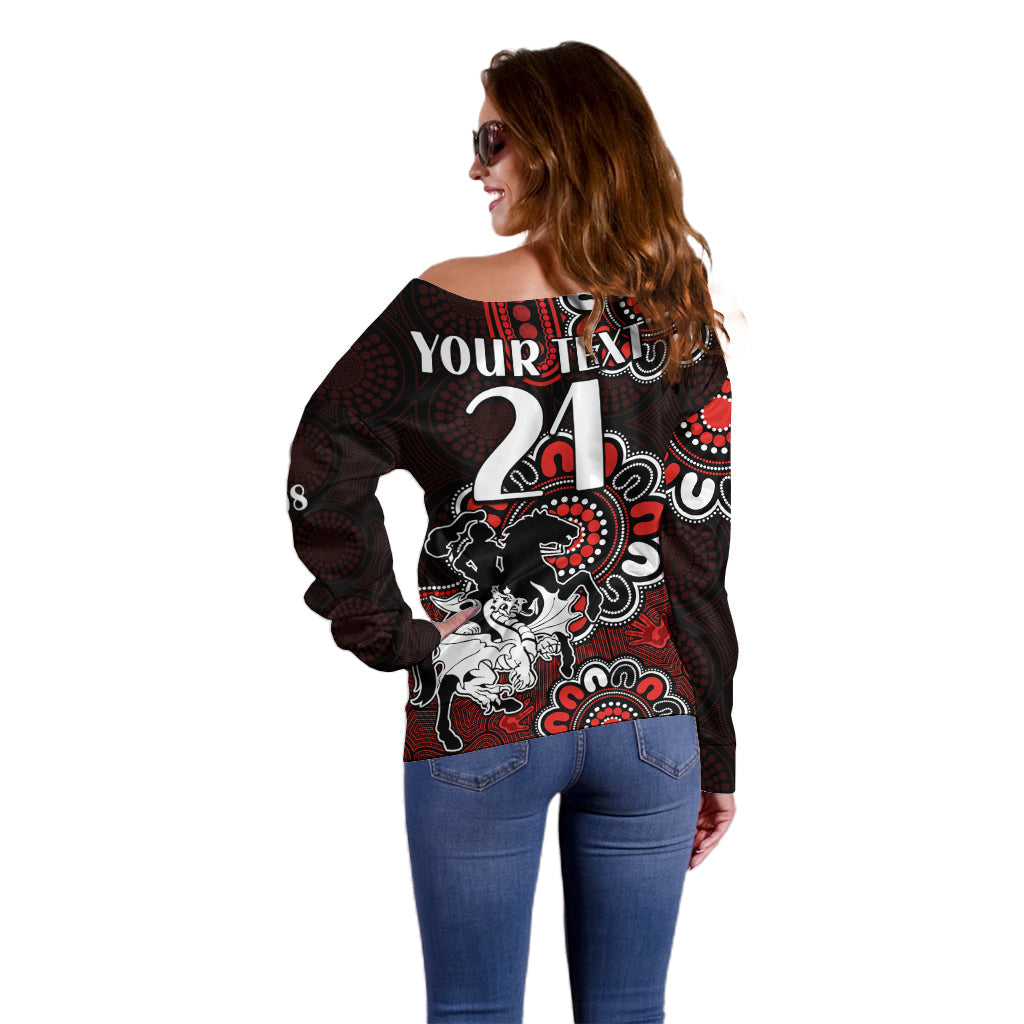 custom-personalised-nrl-st-george-illawarra-dragons-rugby-saints-1998-aboriginal-off-shoulder-sweater