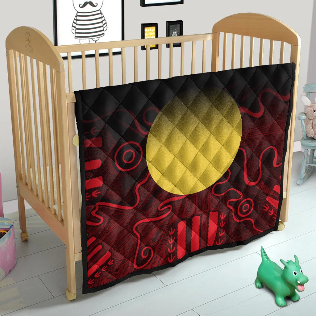 aboriginal-premium-quilt-indigenous-flag-grunge-style