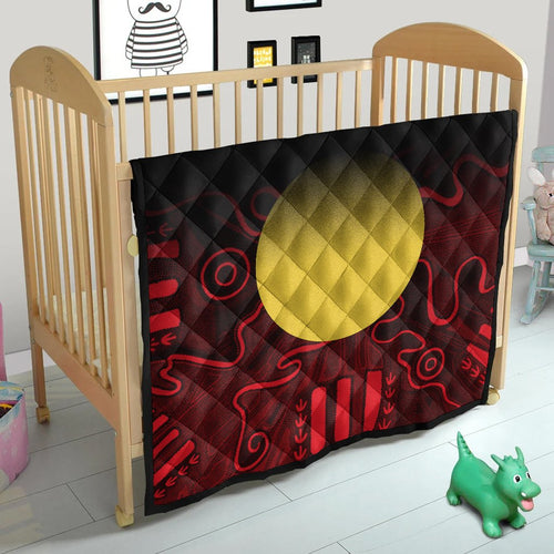 aboriginal-premium-quilt-indigenous-flag-grunge-style