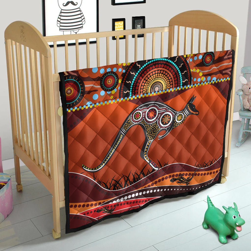 aboriginal-premium-quilt-kangaroo-with-dot-painting