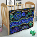 quilts-aboriginal-dot-unique-style-blue