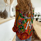 custom-text-and-number-women-casual-shirt-aboriginal-aussie-indigenous-patterns-orange