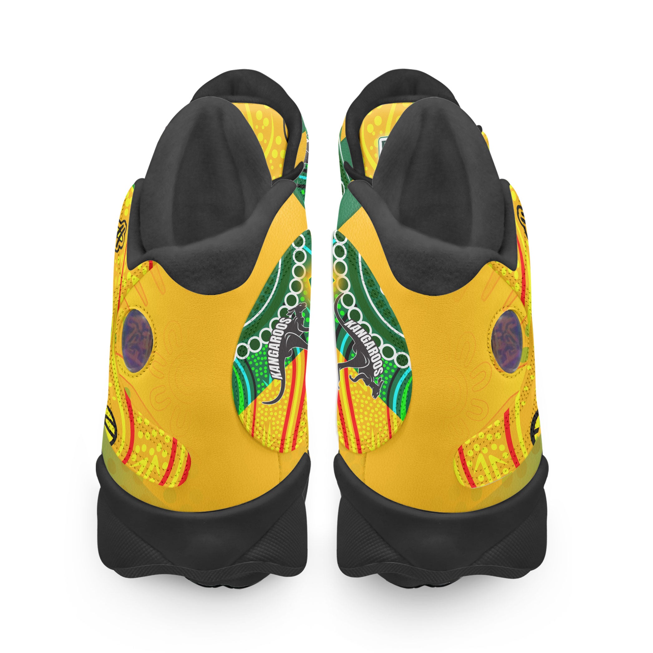 kangaroos-rugby-high-top-basketball-shoes-j13-kangaroos-mascot-stronger-together-high-top-sneakers-j13