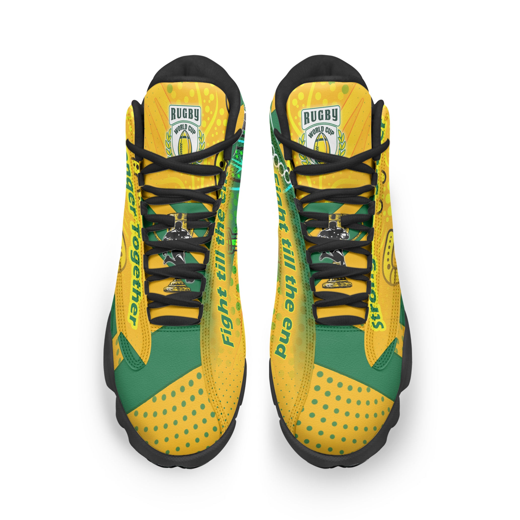 kangaroos-rugby-high-top-basketball-shoes-j13-kangaroos-mascot-stronger-together-high-top-sneakers-j13