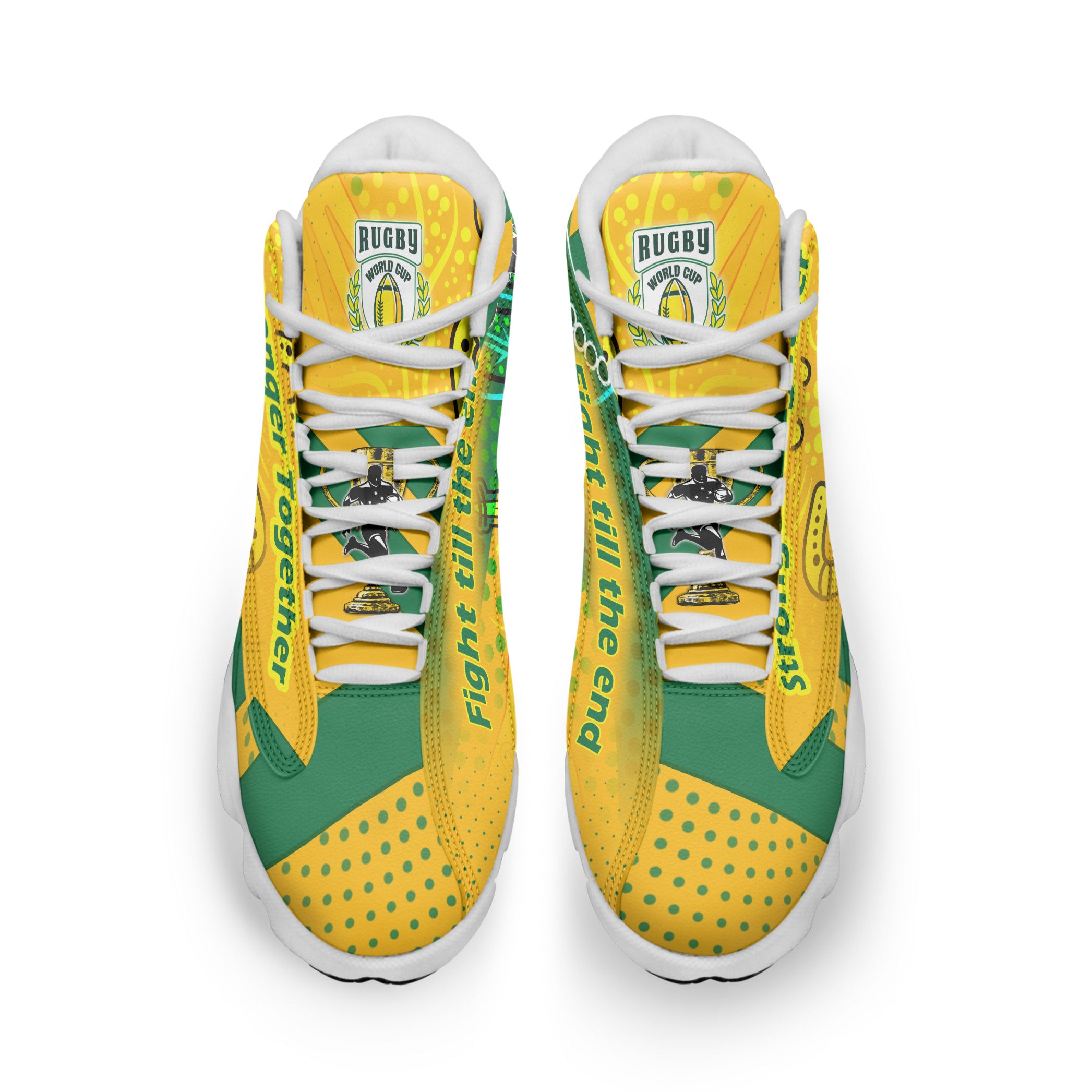 kangaroos-rugby-high-top-basketball-shoes-j13-kangaroos-mascot-stronger-together-high-top-sneakers-j13