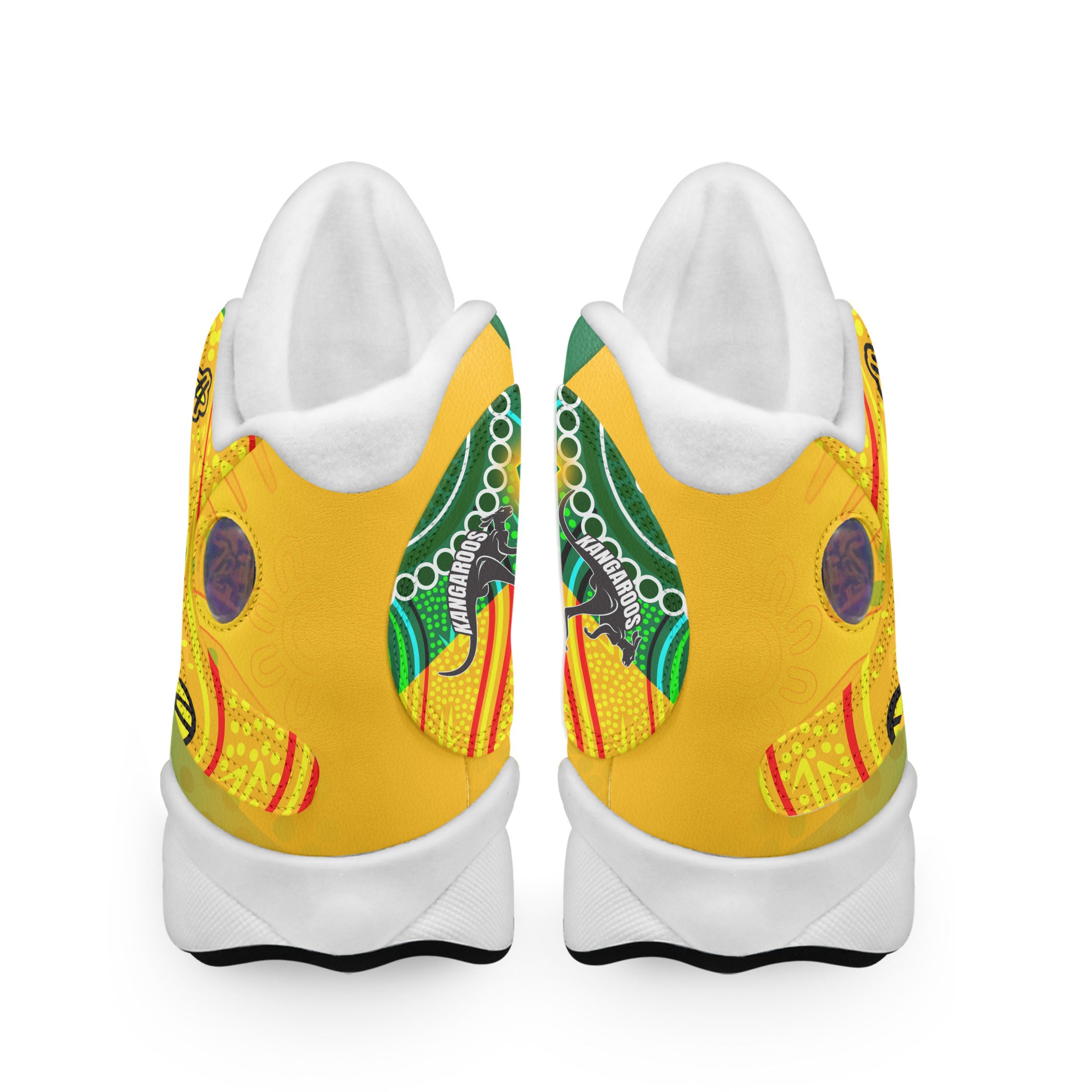 kangaroos-rugby-high-top-basketball-shoes-j13-kangaroos-mascot-stronger-together-high-top-sneakers-j13