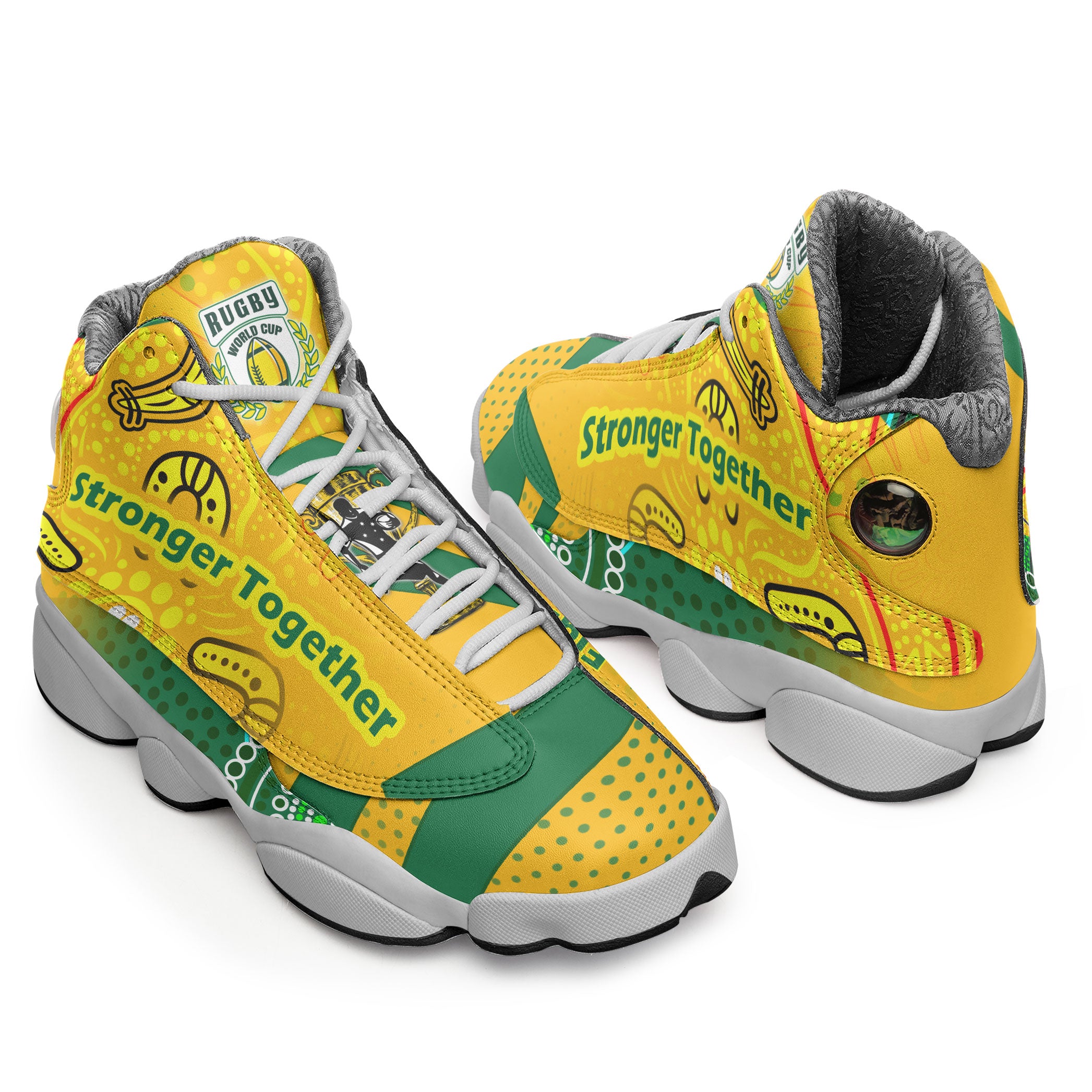 kangaroos-rugby-high-top-basketball-shoes-j13-kangaroos-mascot-stronger-together-high-top-sneakers-j13