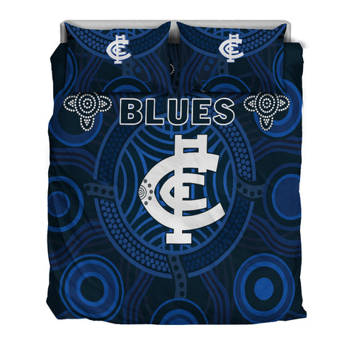 blues-indigenous-bedding-set-classic-cap-2021-football-season