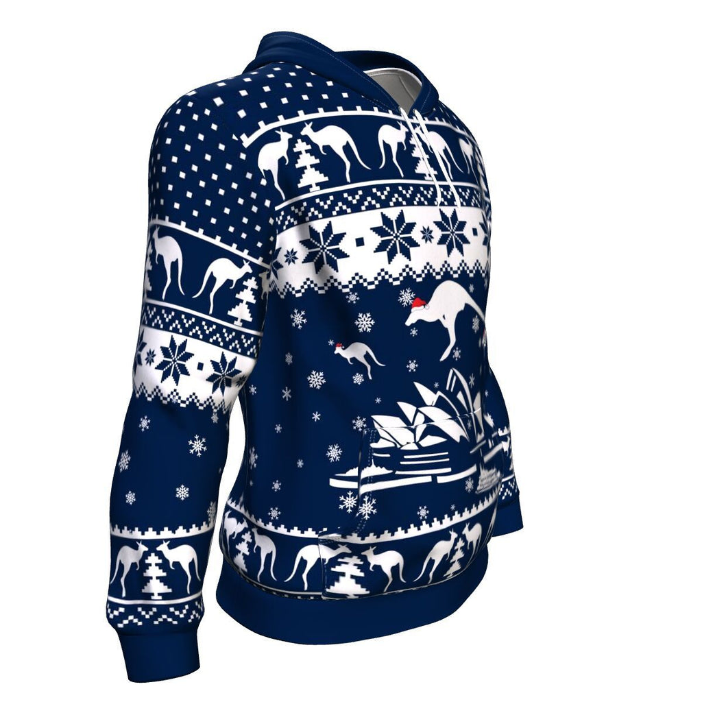 christmas-hoodie-sydney-opera-hoodie-kangaroo-snowflakes-unisex