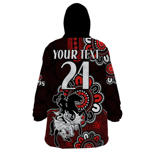 custom-personalised-nrl-st-george-illawarra-dragons-rugby-saints-1998-aboriginal-wearable-blanket-hoodie